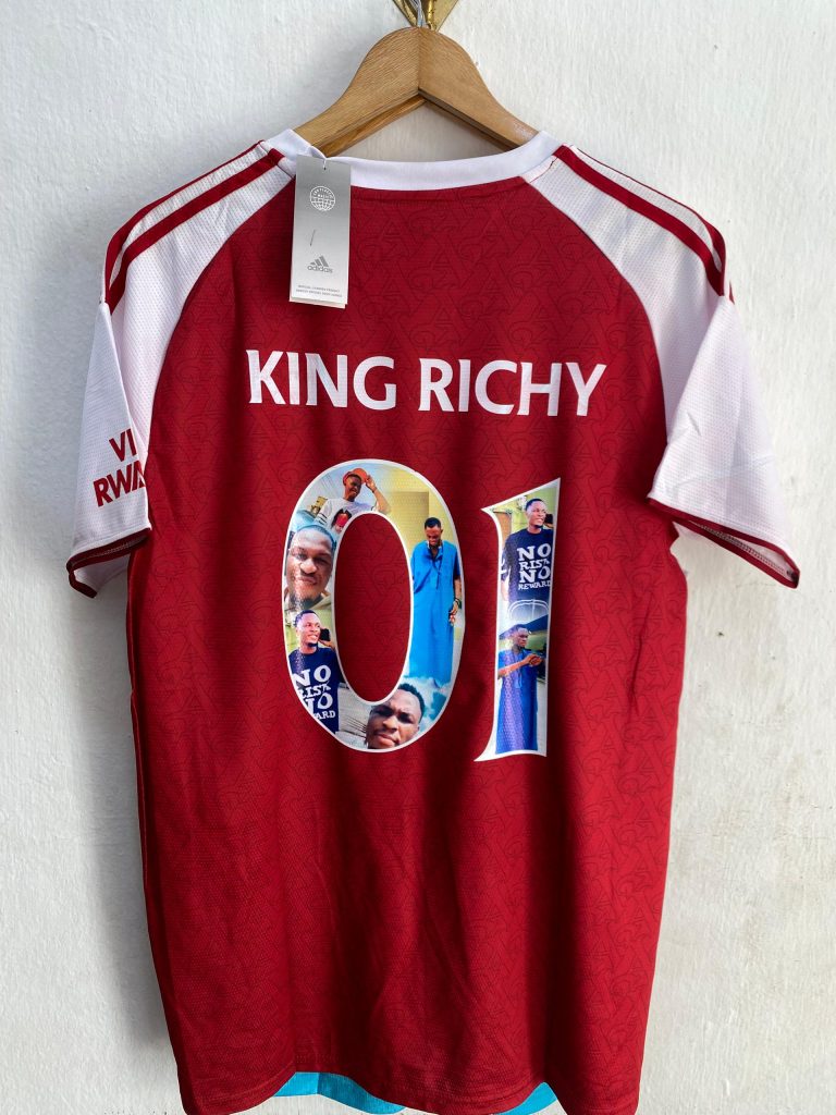 Jersey printed with printable flex