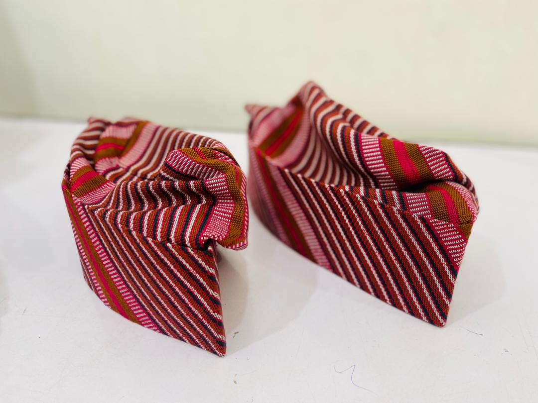 Premium Fila Cap-red white and black stripe